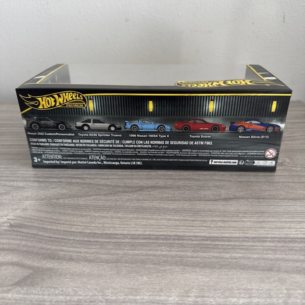 Hot Wheels Toy Cars, Premium Fast & Furious Tokyo Drift Bundle, 5‎ 1:64 Scale... - Picture 6 of 7